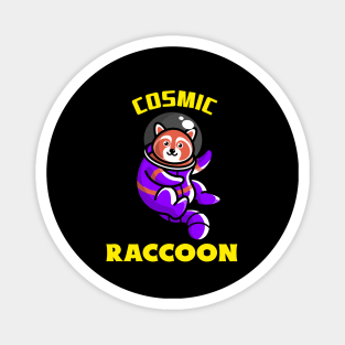 Cosmic Raccoon | Cute Baby Magnet